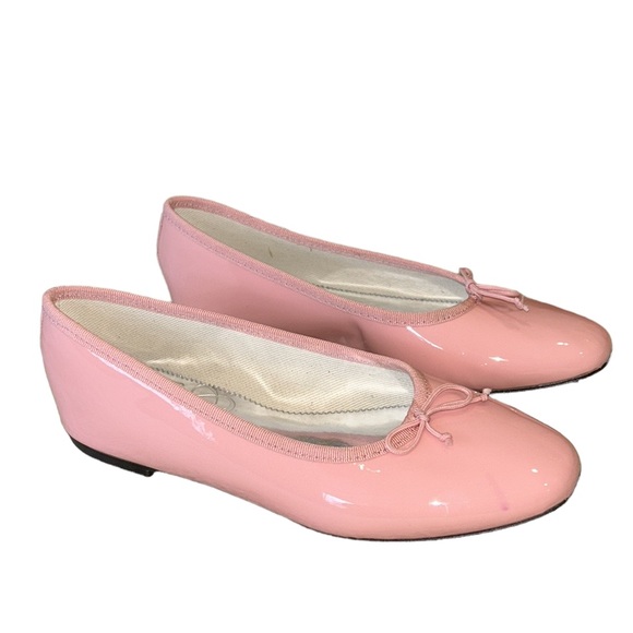 NEW J. Crew Zoe Romance Pink Patent Leather Ballet Flats - 7 - Picture 4 of 15